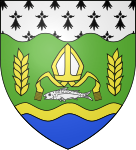 Blason ville fr Plomodiern (Finistère)